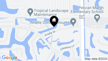 Map of 2135 Arielle DR # 2401, NAPLES FL, 34109