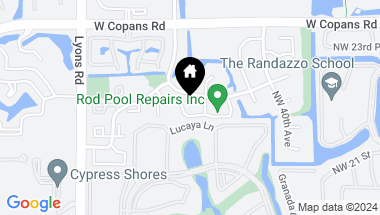 Map of 4131 NW 22nd St 4131, Coconut Creek FL, 33066