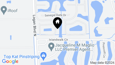 Map of 1691 Triangle Palm TER, NAPLES FL, 34119