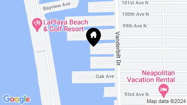 Map of 368 Bayside AVE, NAPLES FL, 34108