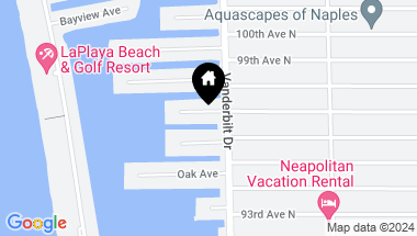Map of 446 Bayside AVE, NAPLES FL, 34108
