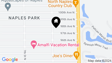 Map of 805 97th AVE N, NAPLES FL, 34108