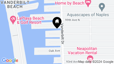 Map of 455 Bayside AVE S, NAPLES FL, 34108