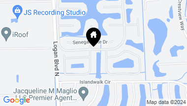 Map of 1735 Triangle Palm TER, NAPLES FL, 34119