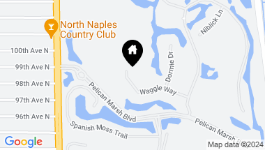 Map of 1253 Waggle WAY, NAPLES FL, 34108