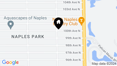Map of 800 100th AVE N, NAPLES FL, 34108
