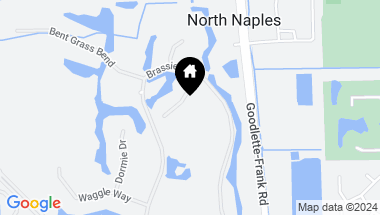 Map of 9730 NIBLICK LN, NAPLES FL, 34108