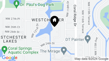 Map of 11939 NW 26th Pl, Coral Springs FL, 33065
