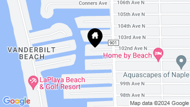 Map of 404 Seagull AVE, NAPLES FL, 34108