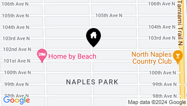 Map of 700 102nd AVE N, NAPLES FL, 34108