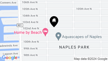 Map of 624 102nd AVE N, NAPLES FL, 34108