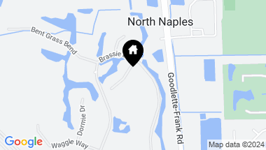 Map of 9714 NIBLICK LN, NAPLES FL, 34108