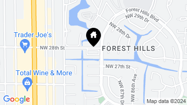 Map of 2720 Forest Hills Boulevard 102, Coral Springs FL, 33065
