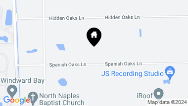 Map of 6087 Spanish Oaks LN, NAPLES FL, 34119