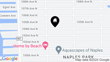 Map of 628 104th AVE N, NAPLES FL, 34108