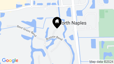 Map of 9664 Mashie CT, NAPLES FL, 34108