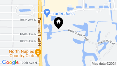 Map of 9778 Bentgrass BEND, NAPLES FL, 34108