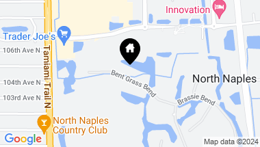 Map of 9759 Bentgrass BEND, NAPLES FL, 34108
