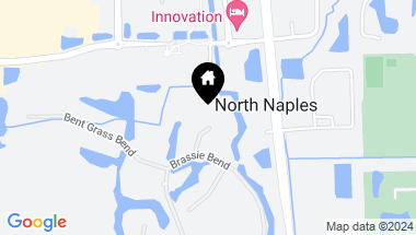Map of 9671 Mashie CT, NAPLES FL, 34108