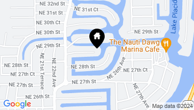Map of 2372 NE 28th Court, Lighthouse Point FL, 33064