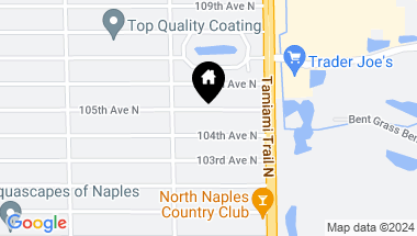 Map of 834 105th AVE N, NAPLES FL, 34108