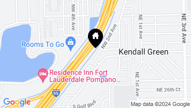 Map of 2901 NW 2nd Ave, Pompano Beach FL, 33064