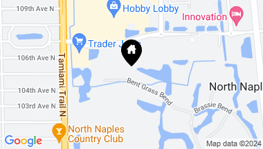 Map of 9767 BENTGRASS, NAPLES FL, 34108