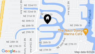 Map of 2343 NE 29th St, Lighthouse Point FL, 33064