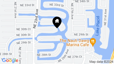 Map of 2388 NE 30th Court, Lighthouse Point FL, 33064