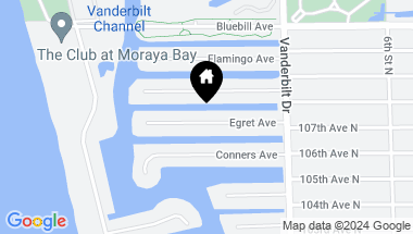 Map of 287 Egret AVE, NAPLES FL, 34108