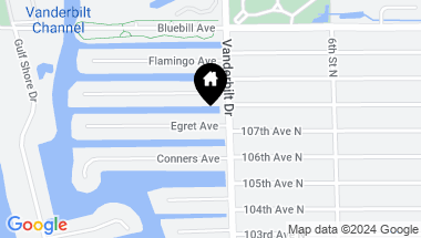 Map of 447 Egret AVE, NAPLES FL, 34108