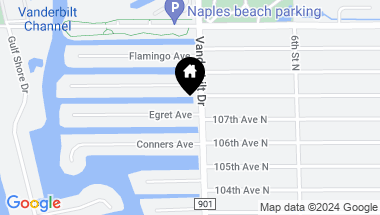 Map of 465 Egret AVE, NAPLES FL, 34108