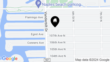 Map of 530 108th AVE N, NAPLES FL, 34108