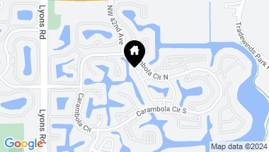 Map of 4528 Carambola Cir 27269, Coconut Creek FL, 33066