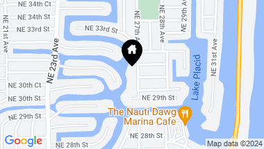 Map of 3101 NE 27th Ave, Lighthouse Point FL, 33064