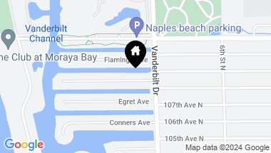 Map of 415 HERON AVE, NAPLES FL, 34108