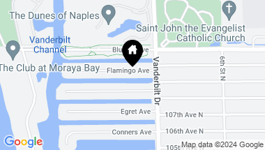 Map of 408 Flamingo AVE, NAPLES FL, 34108