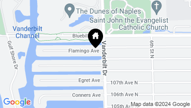Map of 454 Flamingo AVE, NAPLES FL, 34108