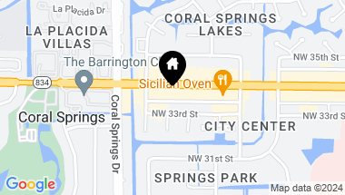 Map of 11246 & Null Street, Coral Springs FL, 33065