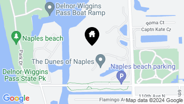 Map of 325 Dunes BLVD # 802, NAPLES FL, 34110