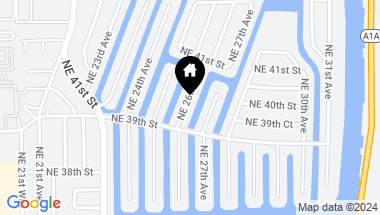 Map of 3930 NE 26th AVE, Lighthouse Point FL, 33064