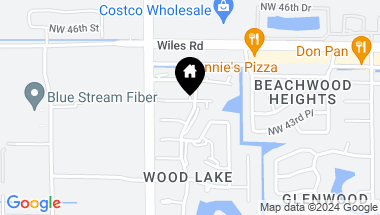Map of 11500 NW 44th St, Coral Springs FL, 33065