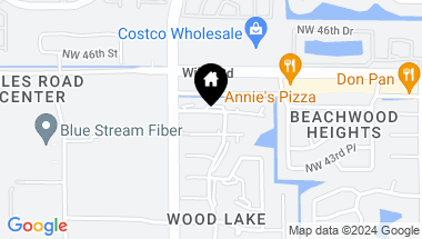 Map of 11596 NW 45th St 4, Coral Springs FL, 33065