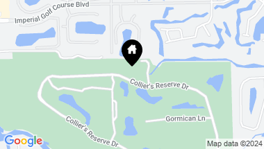 Map of 12219 Colliers Reserve DR, NAPLES FL, 34110