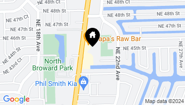 Map of 4500 N Federal Hwy # 357G, Lighthouse Point FL, 33064