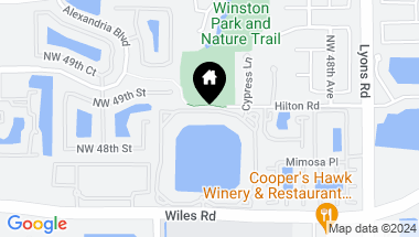 Map of 5035 Wiles Rd 302, Coconut Creek FL, 33073