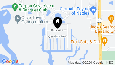 Map of 750 Park AVE, NAPLES FL, 34110