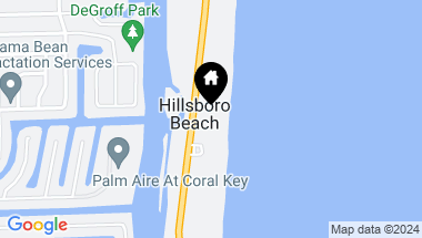 Map of 1155 Hillsboro Mile 704, Hillsboro Beach FL, 33062