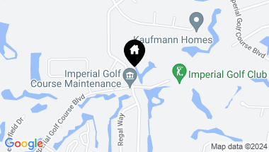 Map of 1812 Imperial Golf Course BLVD, NAPLES FL, 34110