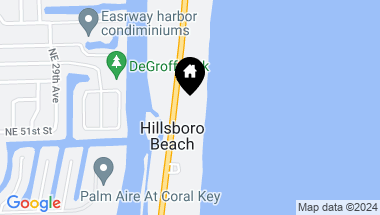 Map of 1167 Hillsboro Mile 110, Hillsboro Beach FL, 33062